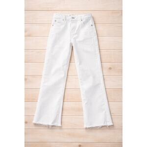 Tractr Girls White Jeans Size 12 Stretch Denim Straight Skinny Kids Boutique